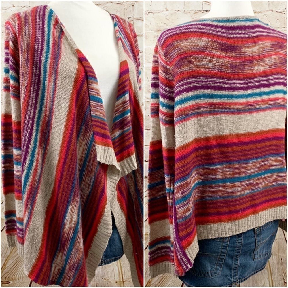 Alya Francesca’s drape cardigan sweater